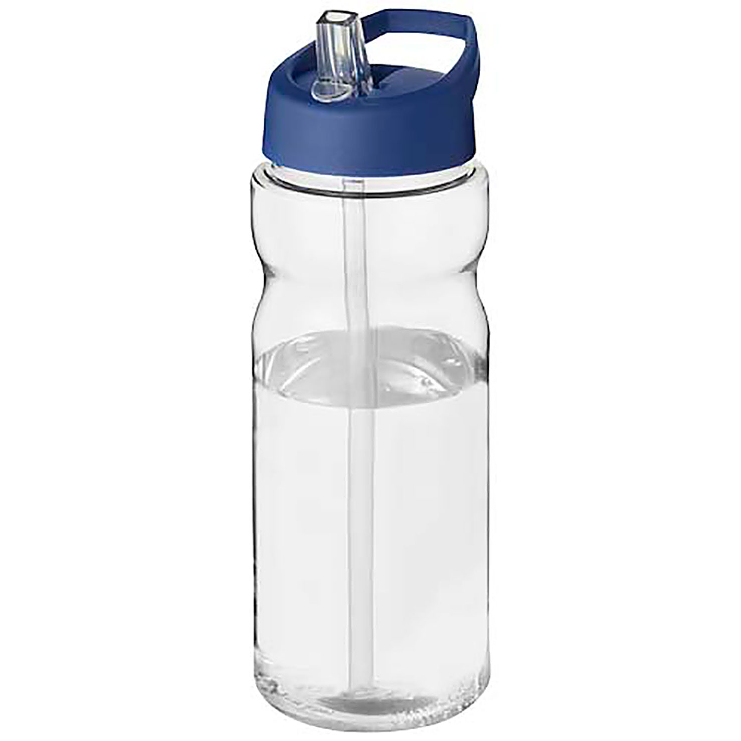 H2O Active® Eco Base 650 ml spout lid sport bottle - blue