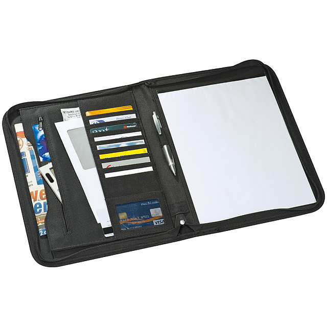 Conference folder A4 - black