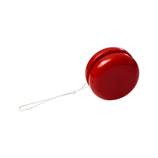 Garo plastic yo-yo - transparent red