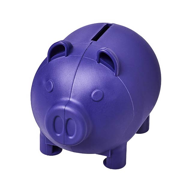 Oink small piggy bank - violet