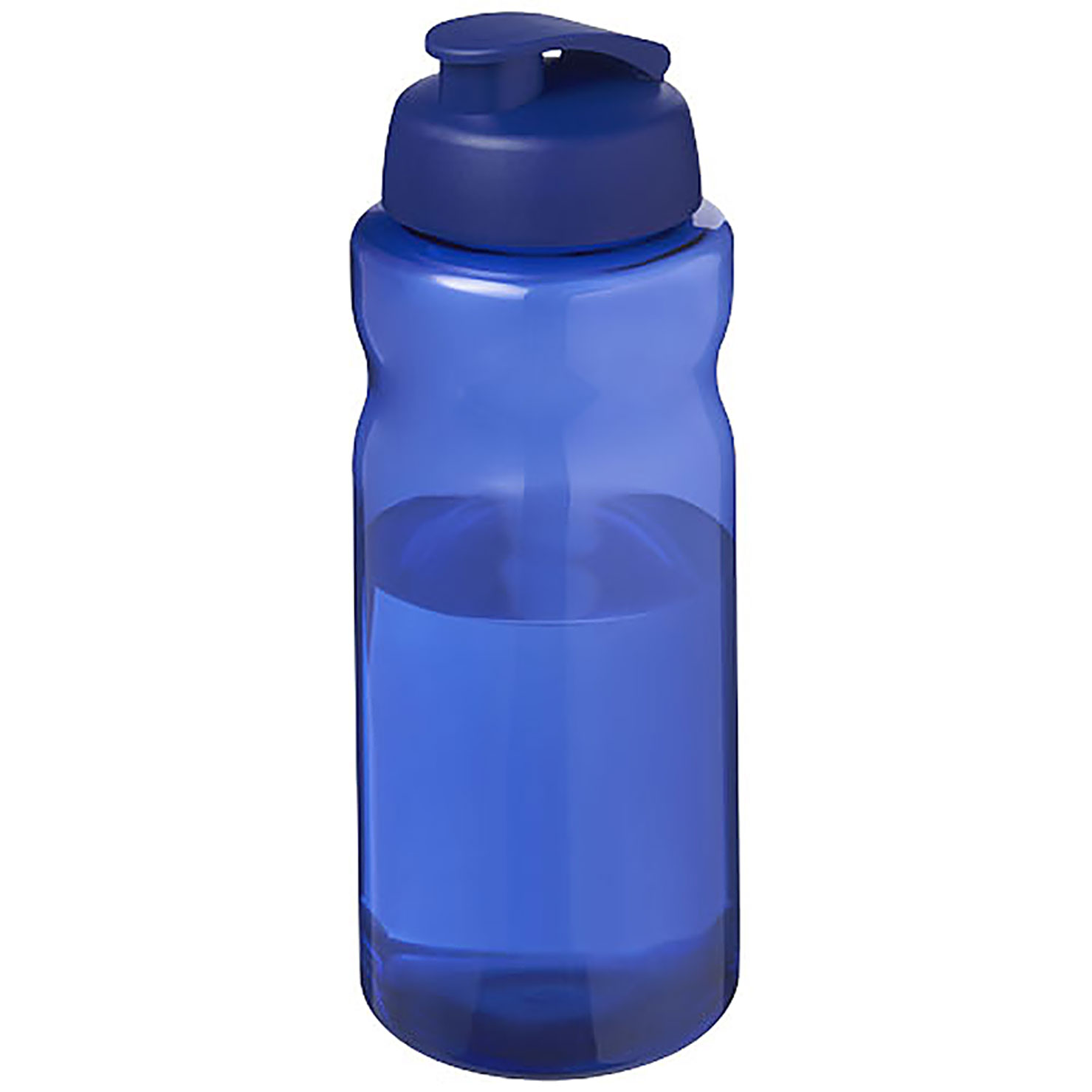 H2O Active® Eco Big Base 1 litre flip lid sport bottle - blue