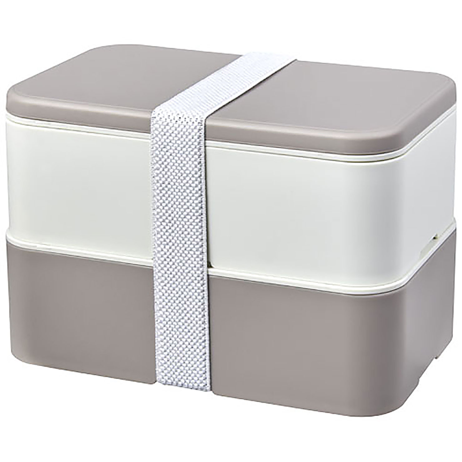MIYO Renew Doppel-Lunchbox - Grau