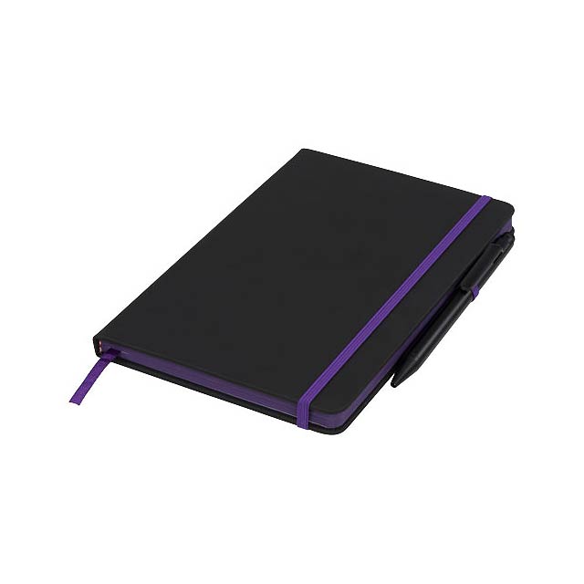 Noir Edge medium notebook - black