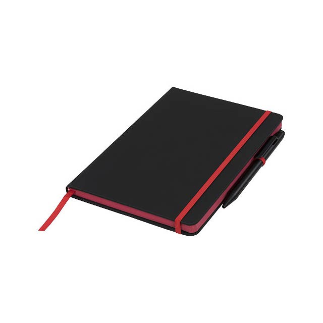 Noir Edge medium notebook - black