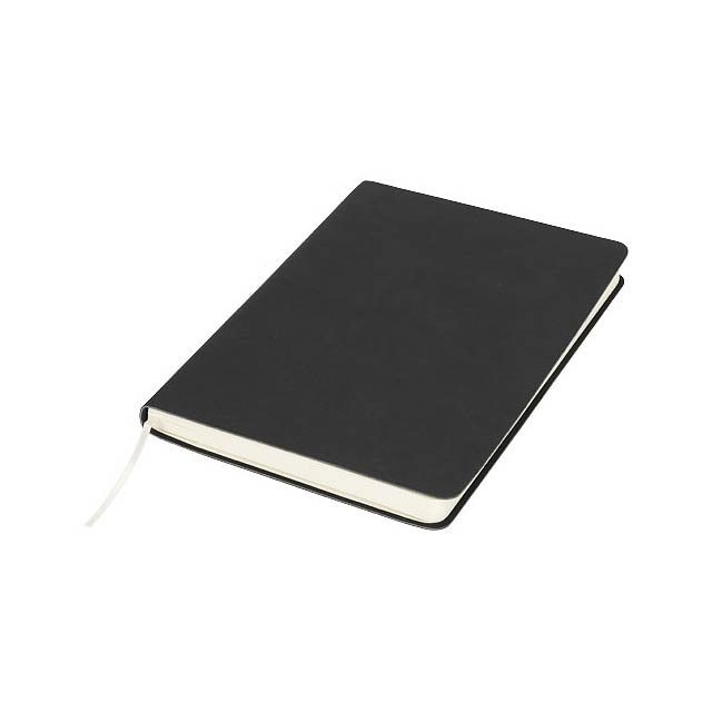 Zápisník Liberty z příjemně měkkého materiálu - černá