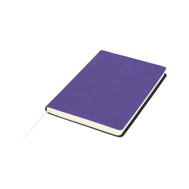 Zápisník Liberty z příjemně měkkého materiálu - fialová