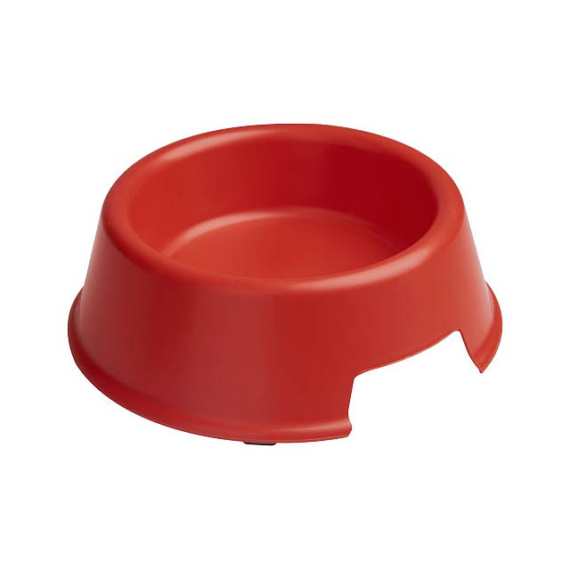 Koda dog bowl - transparent red