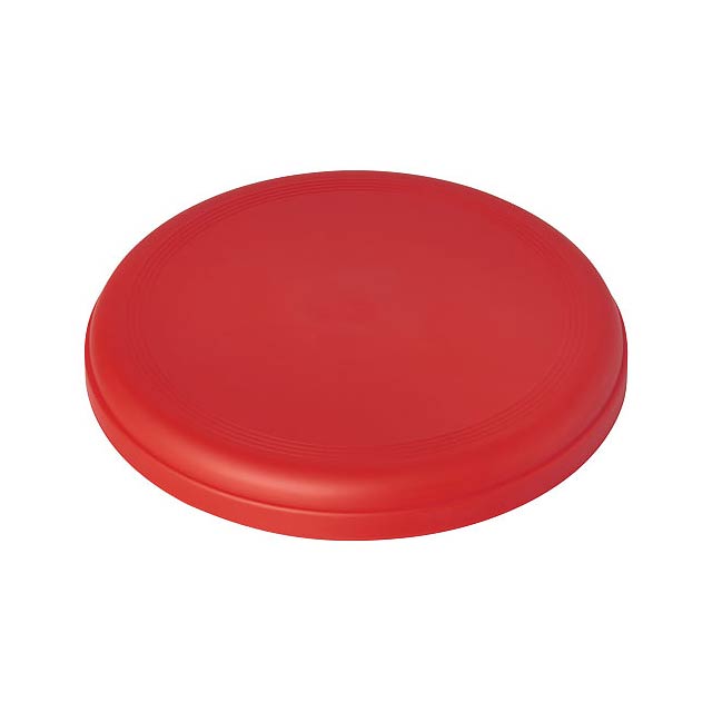 Crest recycled frisbee - transparent red