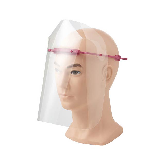 Protective face visor - Large - pink