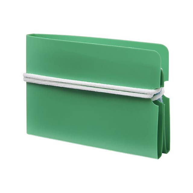Madden fold-up face mask wallet - green
