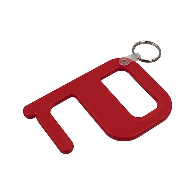 Hygienický klíč plus - transparentná červená