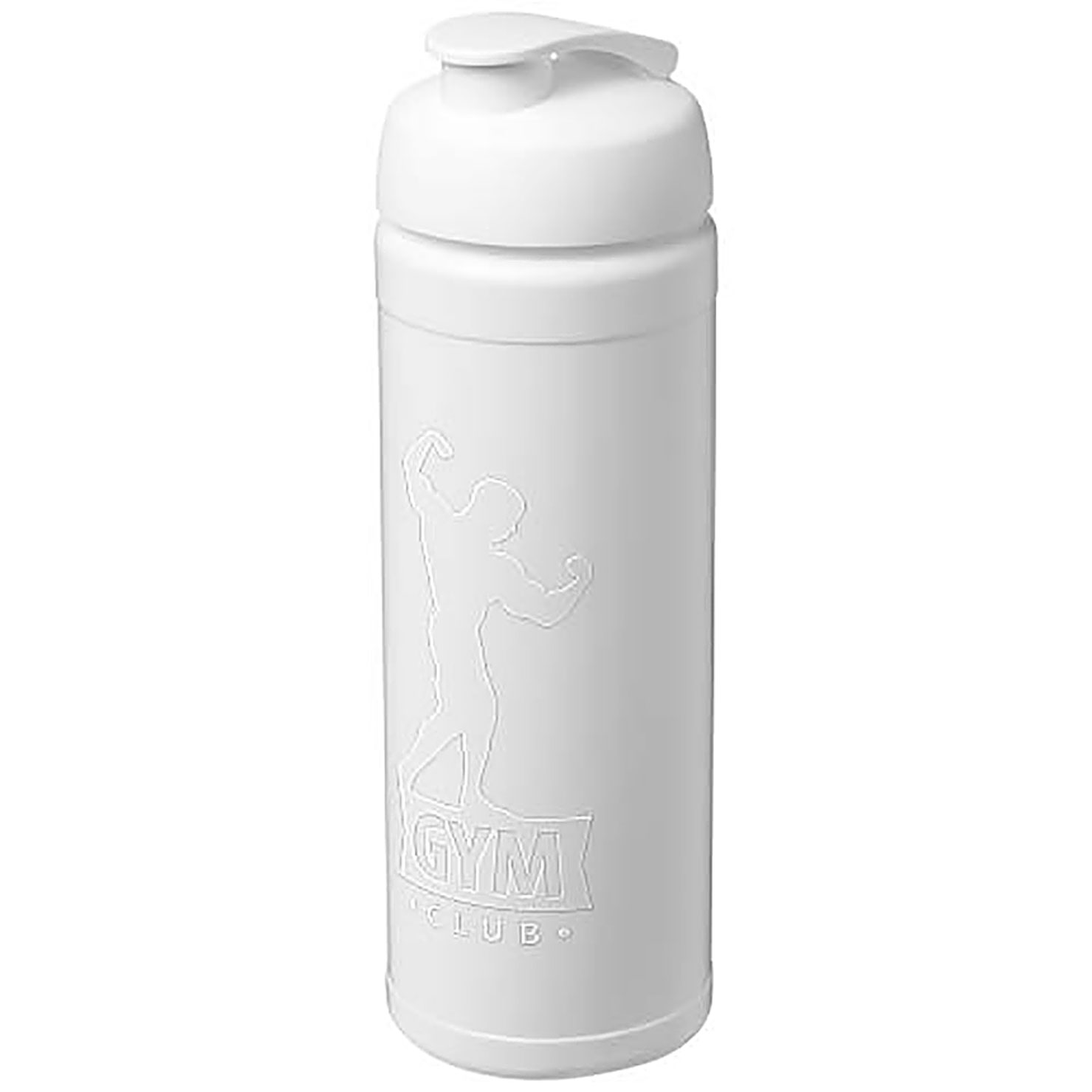 Baseline Rise 750 ml Sportflasche mit Klappdeckel - Weiß 
