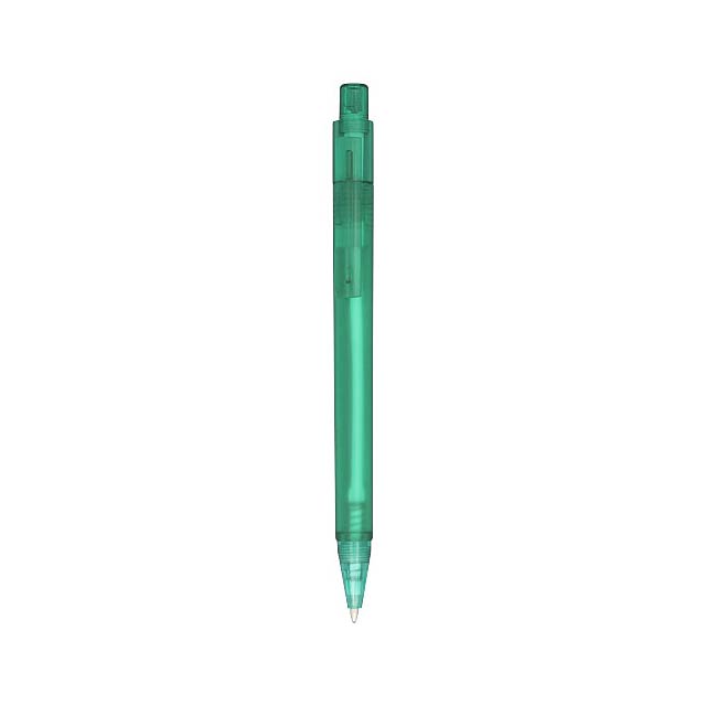 Kuličkové pero Calypso s efektem námrazy - zelená