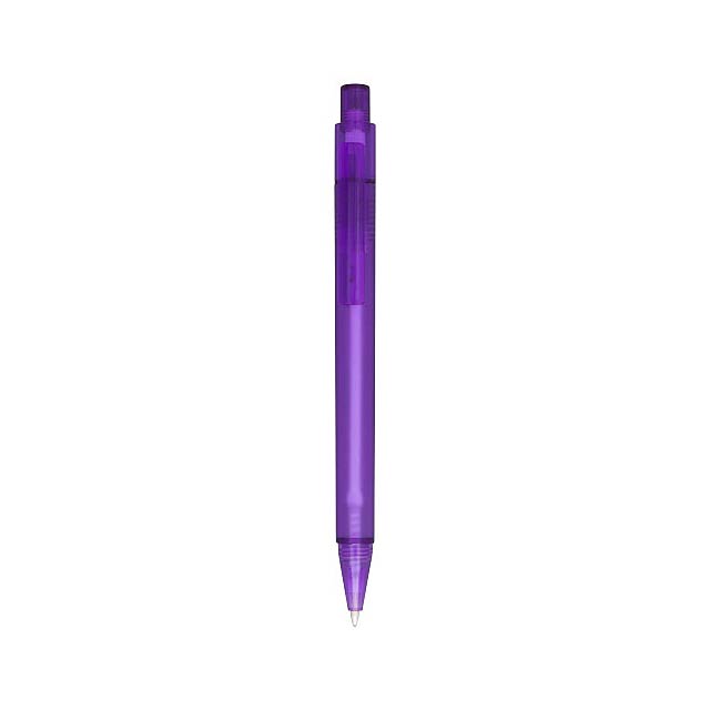 Kuličkové pero Calypso s efektem námrazy - fialová