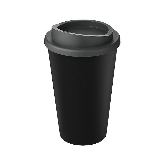 Americano® Eco 350 ml recycelter Becher - schwarz