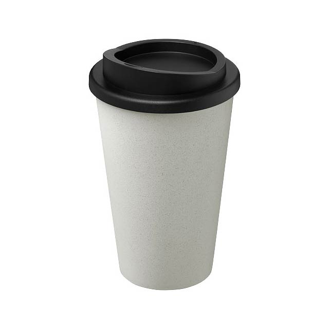 Americano® Eco 350 ml recycelter Becher - schwarz