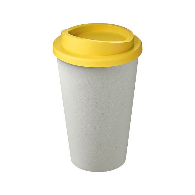 Americano® Eco 350 ml recycled tumbler - yellow