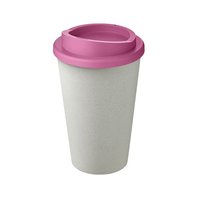 Americano® Eco 350 ml recycelter Becher - Rosa