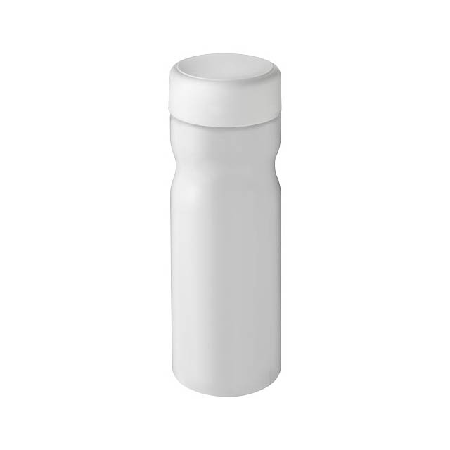 H2O Active® Base 650 ml screw cap water bottle - white