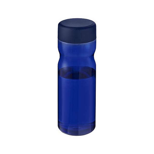 H2O Active® Base 650 ml screw cap water bottle - modrá