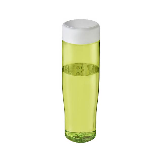 H2O Active® Tempo 700 ml Sportflasche mit Drehdeckel - zitronengelb 