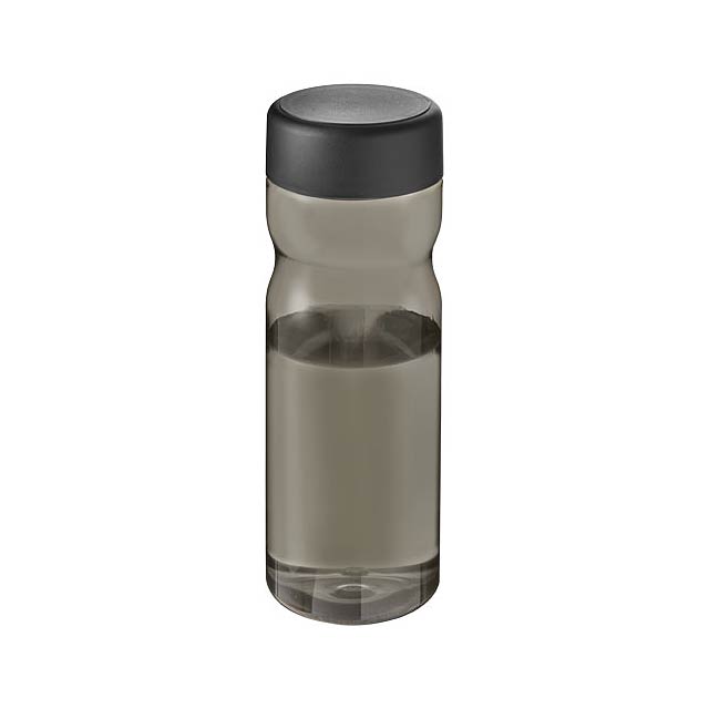 H2O Active® Eco Base 650 ml screw cap water bottle - čierna
