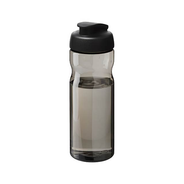 Sportovní lahev H2O Active® Base Tritan™ o objemu 650 ml s odklápěcím víčkem - černá