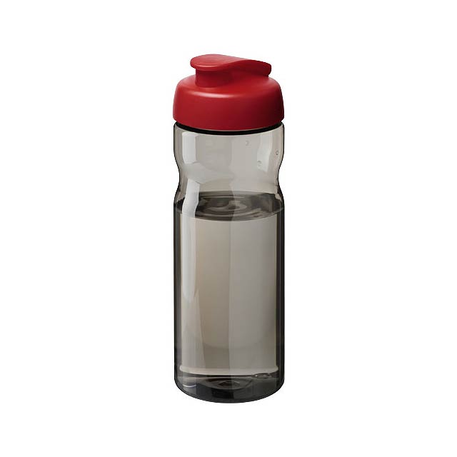 Sportovní lahev H2O Active® Base Tritan™ o objemu 650 ml s odklápěcím víčkem - transparentná červená