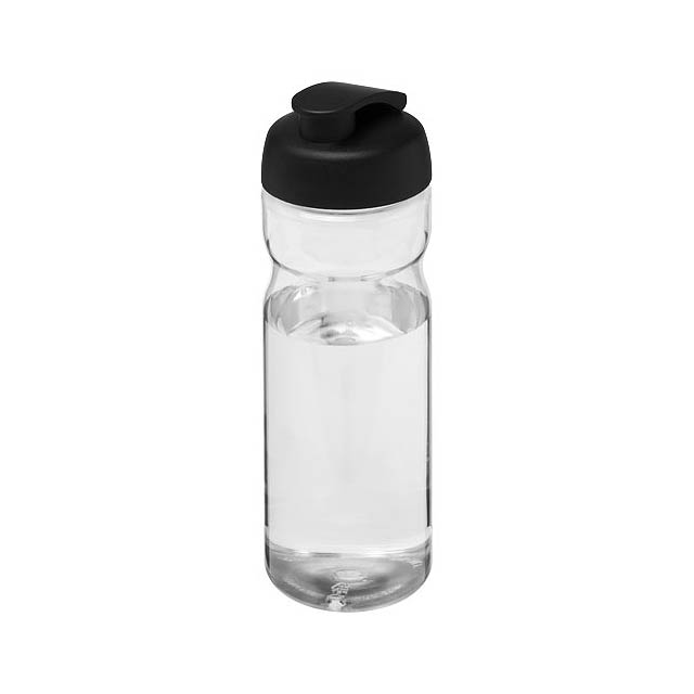 Sportovní lahev H2O Active® Base Tritan™ o objemu 650 ml s odklápěcím víčkem - černá