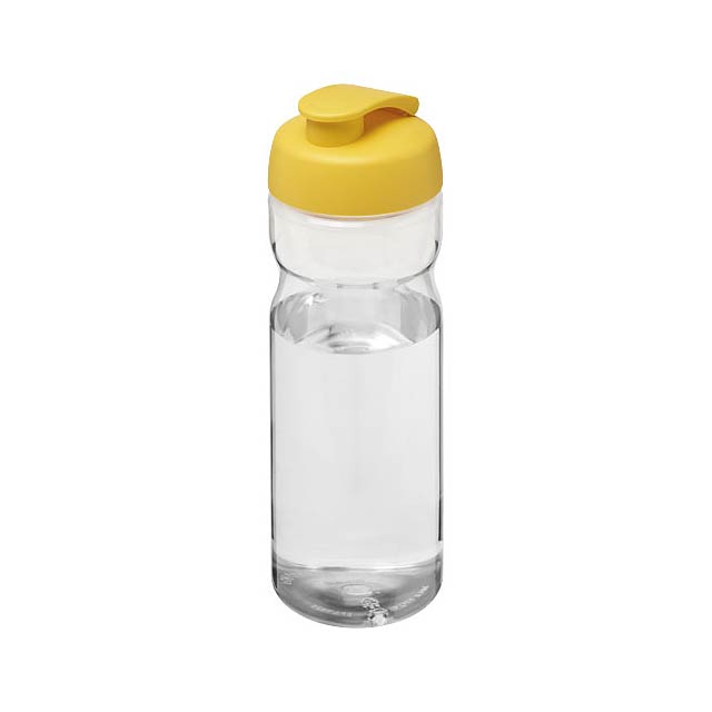 Sportovní lahev H2O Active® Base Tritan™ o objemu 650 ml s odklápěcím víčkem - žltá