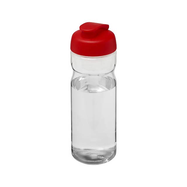 H2O Active® Base Tritan™ 650 ml Sportflasche mit Klappdeckel - Transparente Rot