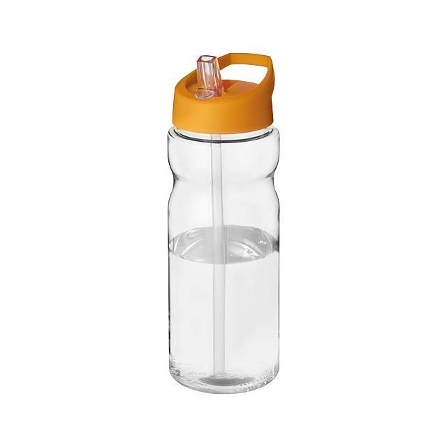 Sportovní lahev H2O Active® Base Tritan™ o objemu 650 ml s víčkem s hubicí - oranžová