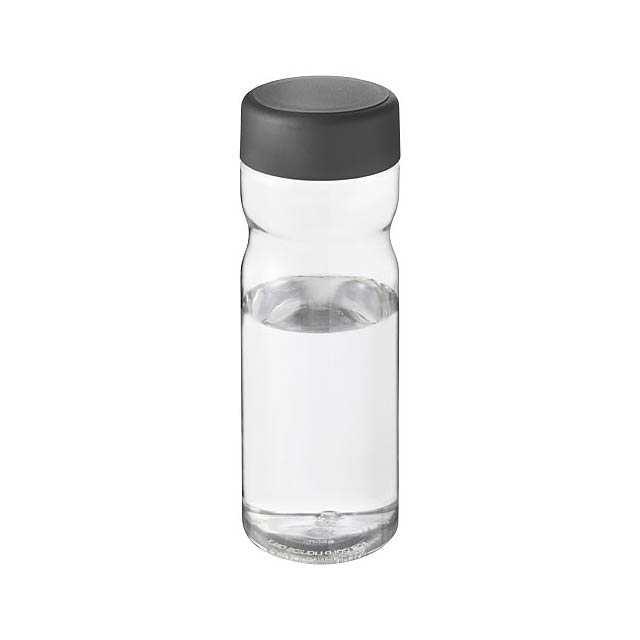Sportovní lahev H2O Active® Base Tritan™ o objemu 650 ml se šroubovacím uzávěrem - šedá