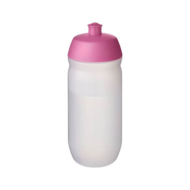 HydroFlex™ Clear 500 ml Squeezy Sportflasche - Transparente Rosa