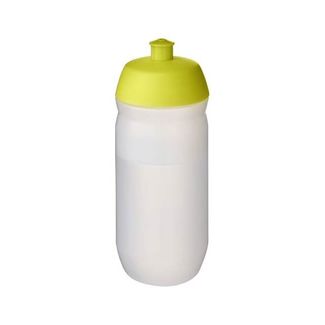 HydroFlex™ Clear 500 ml squeezy sport bottle - lime