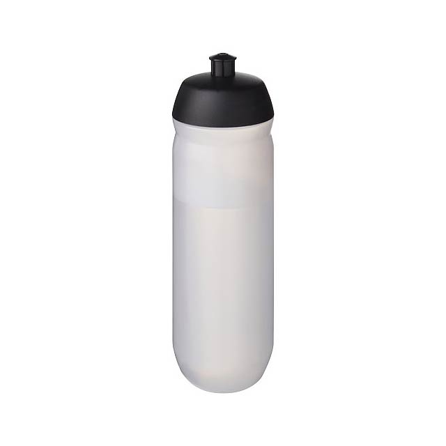 HydroFlex™ Clear 750 ml Squeezy Sportflasche - schwarz
