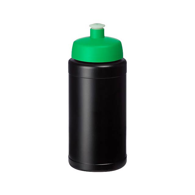 Baseline 500 ml recycled sport bottle - green