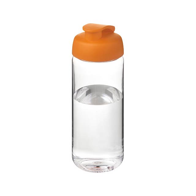 Sportovní lahev H2O Active® Octave Tritan™ o objemu 600 ml s odklápěcím víčkem - oranžová