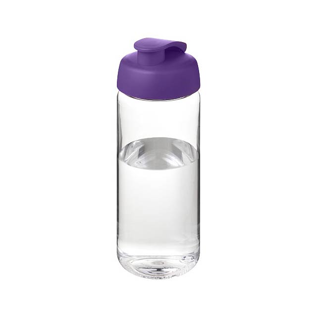 Sportovní lahev H2O Active® Octave Tritan™ o objemu 600 ml s odklápěcím víčkem - fialová