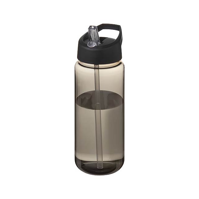 H2O Active® Octave Tritan™ 600 ml spout lid sport bottle - black