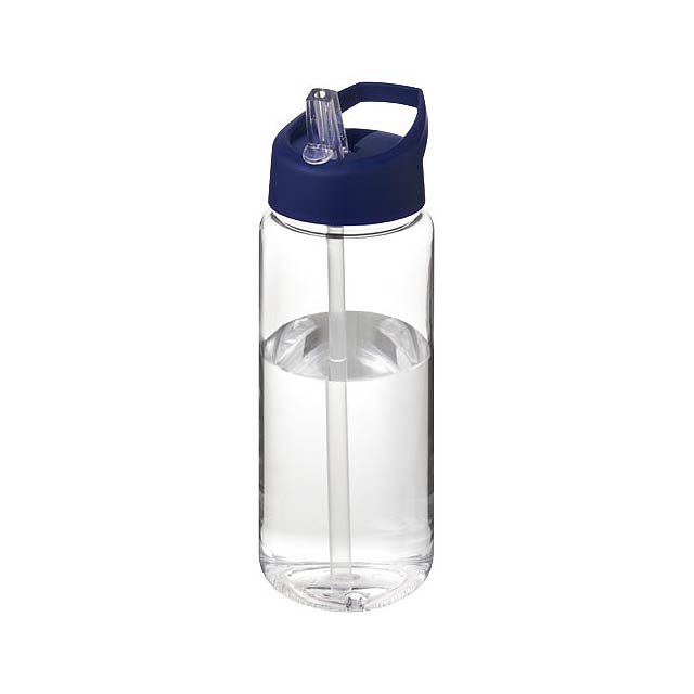 Sportovní lahev H2O Active® Octave Tritan™ o objemu 600 ml s víčkem s hubicí - modrá