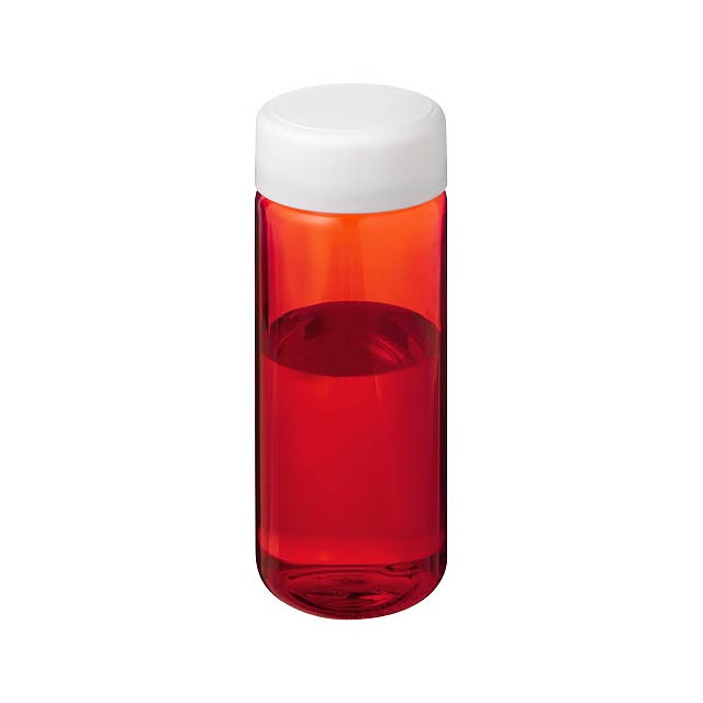H2O Active® Octave Tritan™ 600-ml-Sportflasche mit Drehdeckel - Transparente Rot