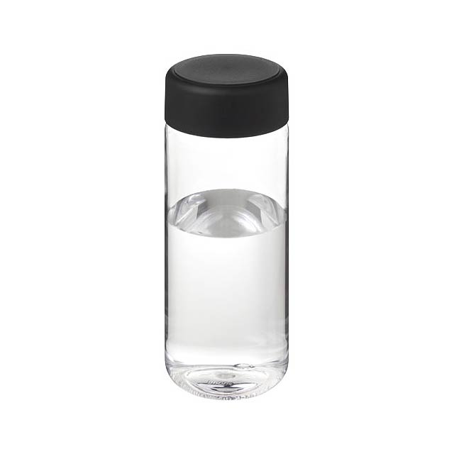 Sportovní lahev H2O Active® Octave Tritan™ o objemu 600 ml se šroubovacím uzávěrem - černá