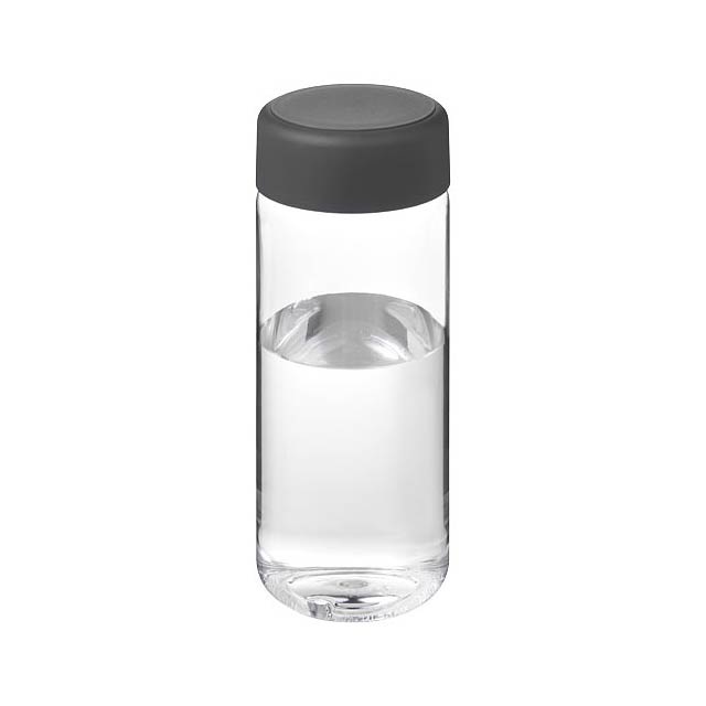 Sportovní lahev H2O Active® Octave Tritan™ o objemu 600 ml se šroubovacím uzávěrem - šedá