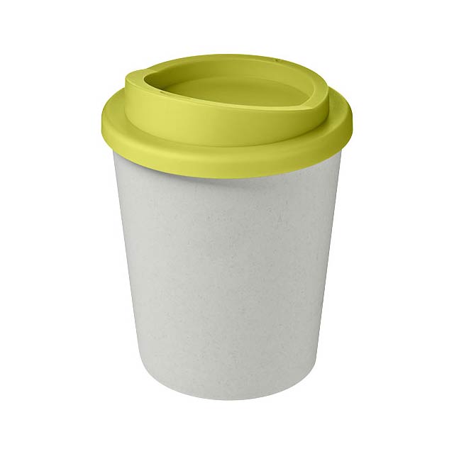 Americano® Espresso Eco 250 ml recycelter Isolierbecher  - zitronengelb 