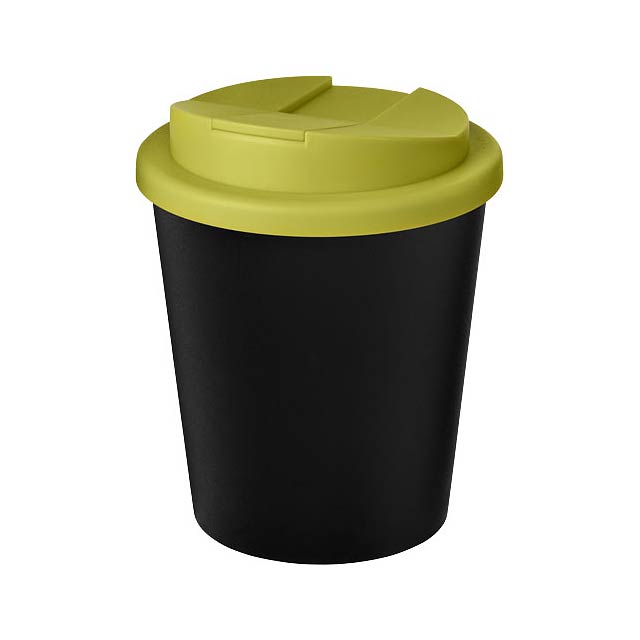 Americano® Espresso Eco 250 ml recycled tumbler with spill-proof lid  - lime