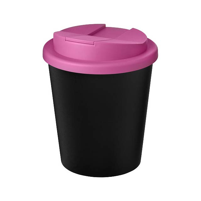 Americano® Espresso Eco 250 ml recycled tumbler with spill-proof lid  - fuchsia