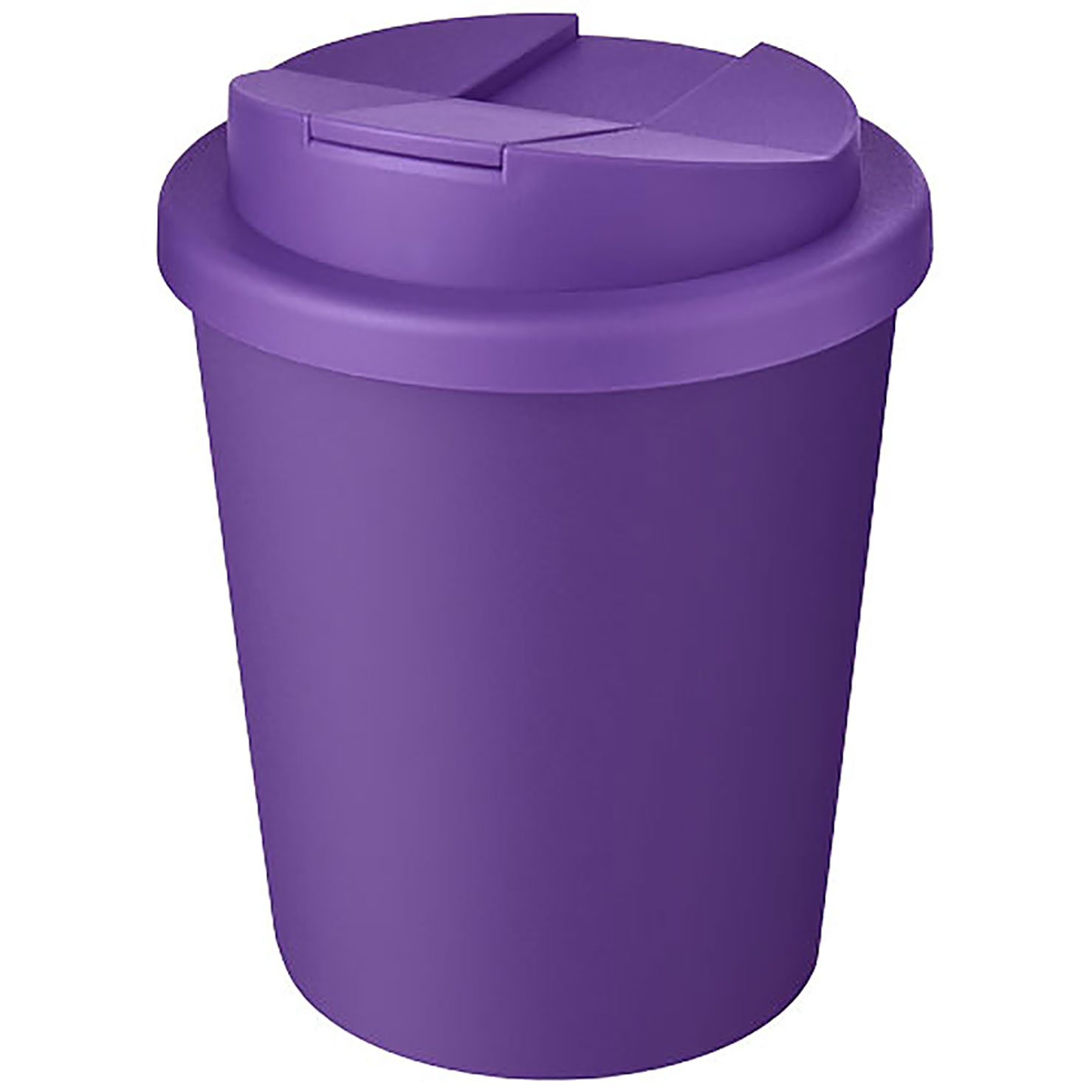 Americano® Espresso Eco 250 ml recycelter Isolierbecher mit auslaufsicherem Deckel  - Violett