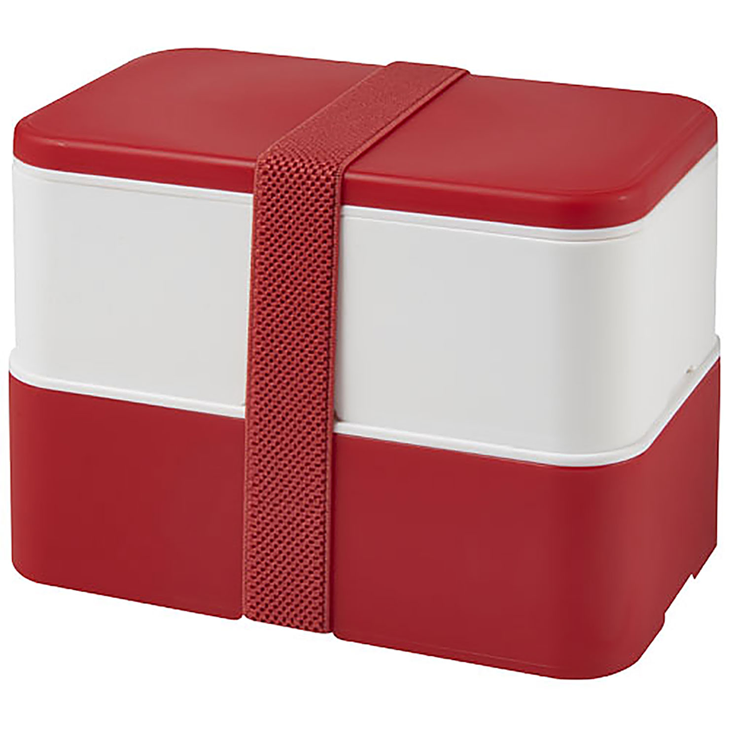 MIYO double layer lunch box - red