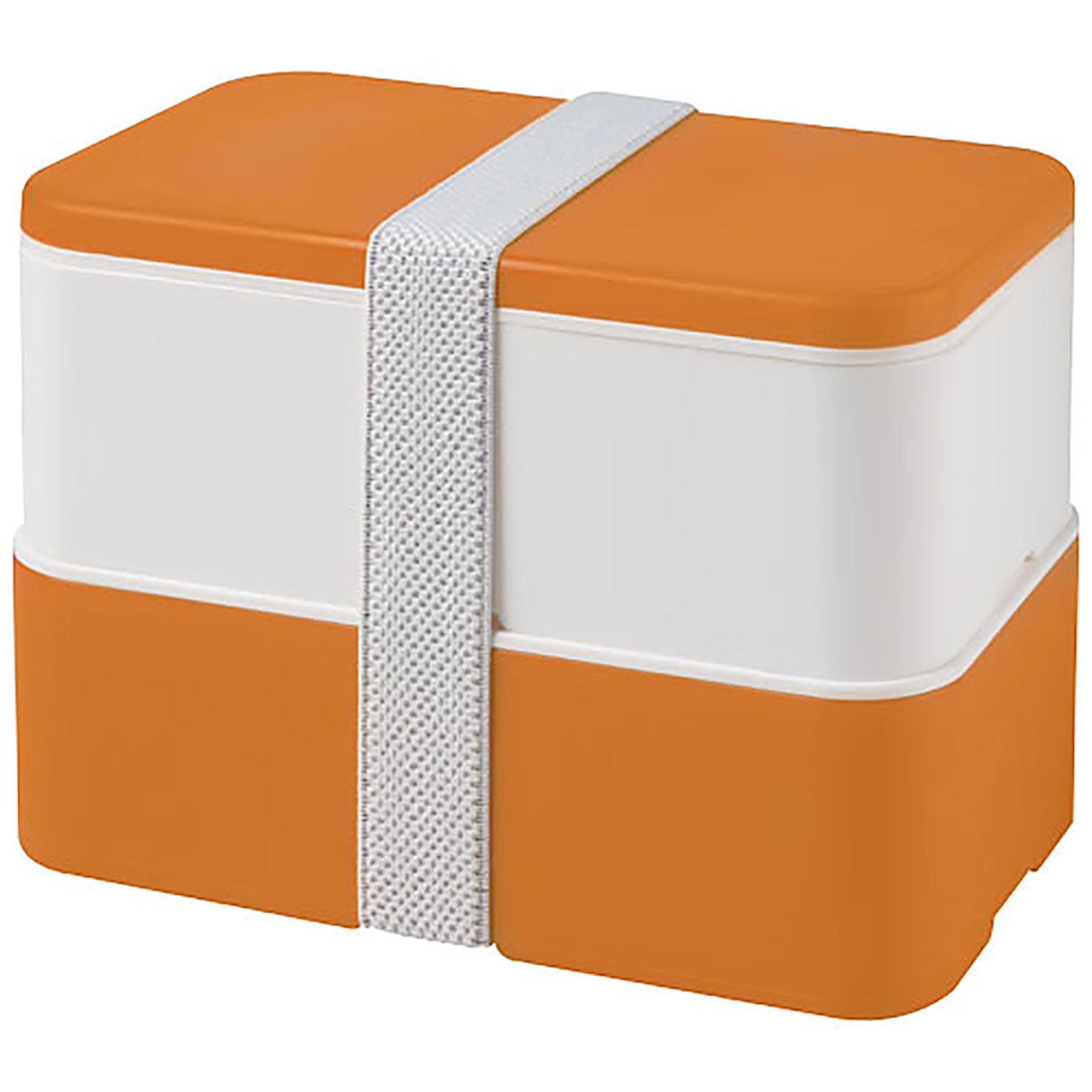 MIYO double layer lunch box - orange